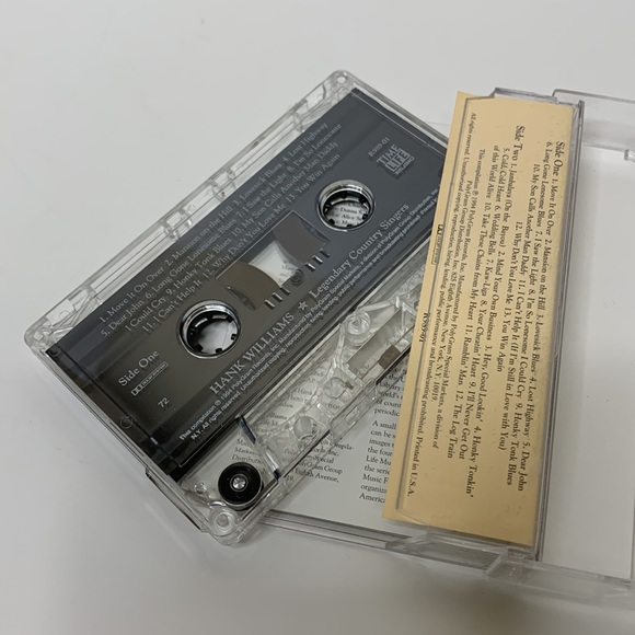 Cassette Tape | Time Life Music The Country Hall Of Fame Presents Hank Williams - Picture 4 of 7
